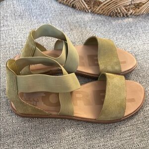 Sorel Women's Olive Sandals